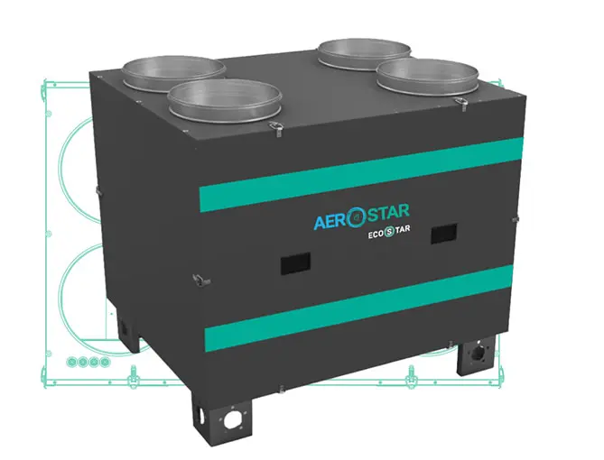 Припливно-витяжна установка Aerostar EcoStar EC XV