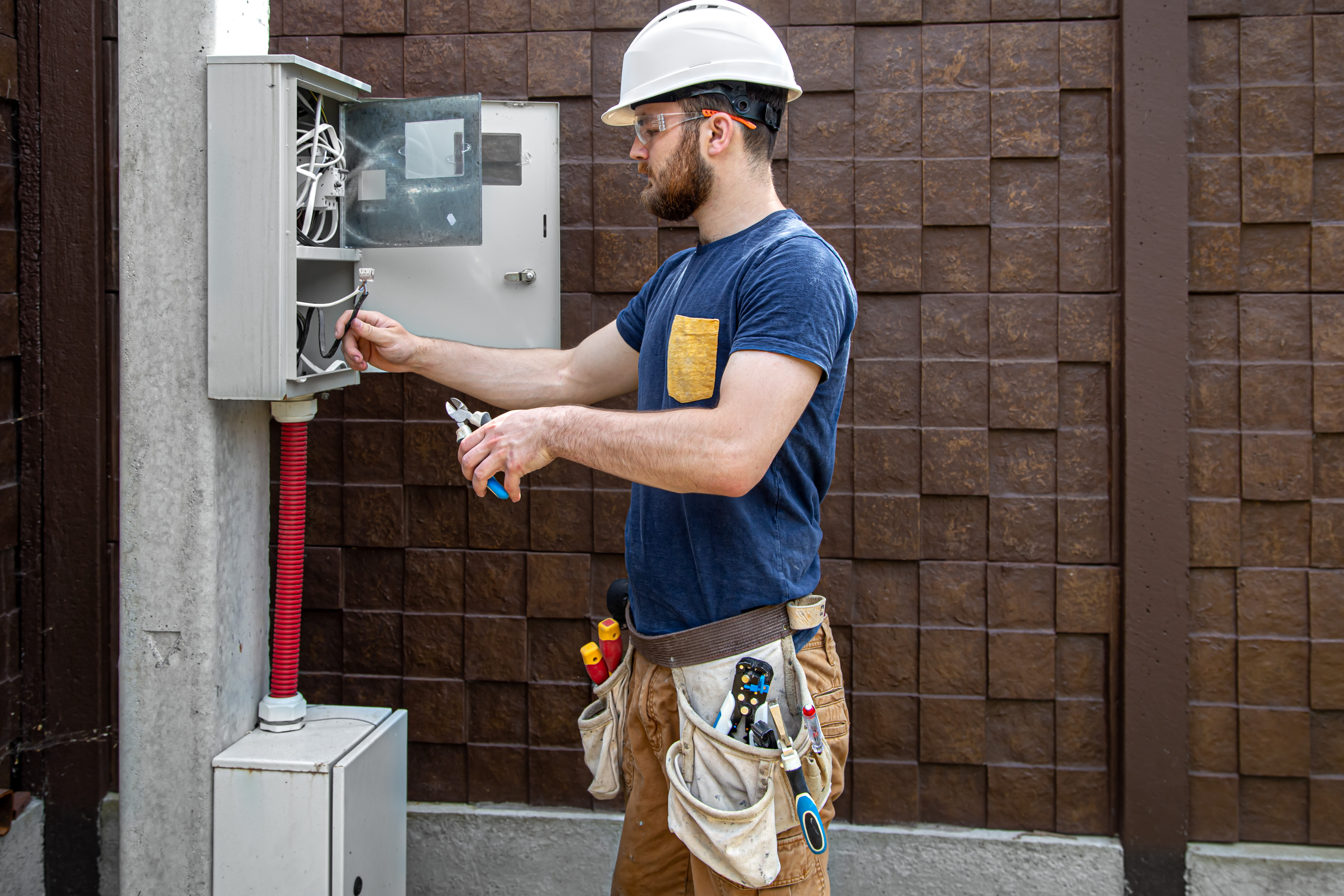 Electrical panel and equipment installation 