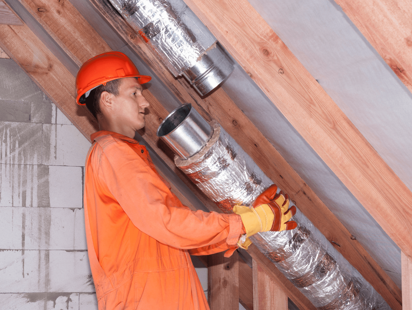 Монтаж системи повітроводів