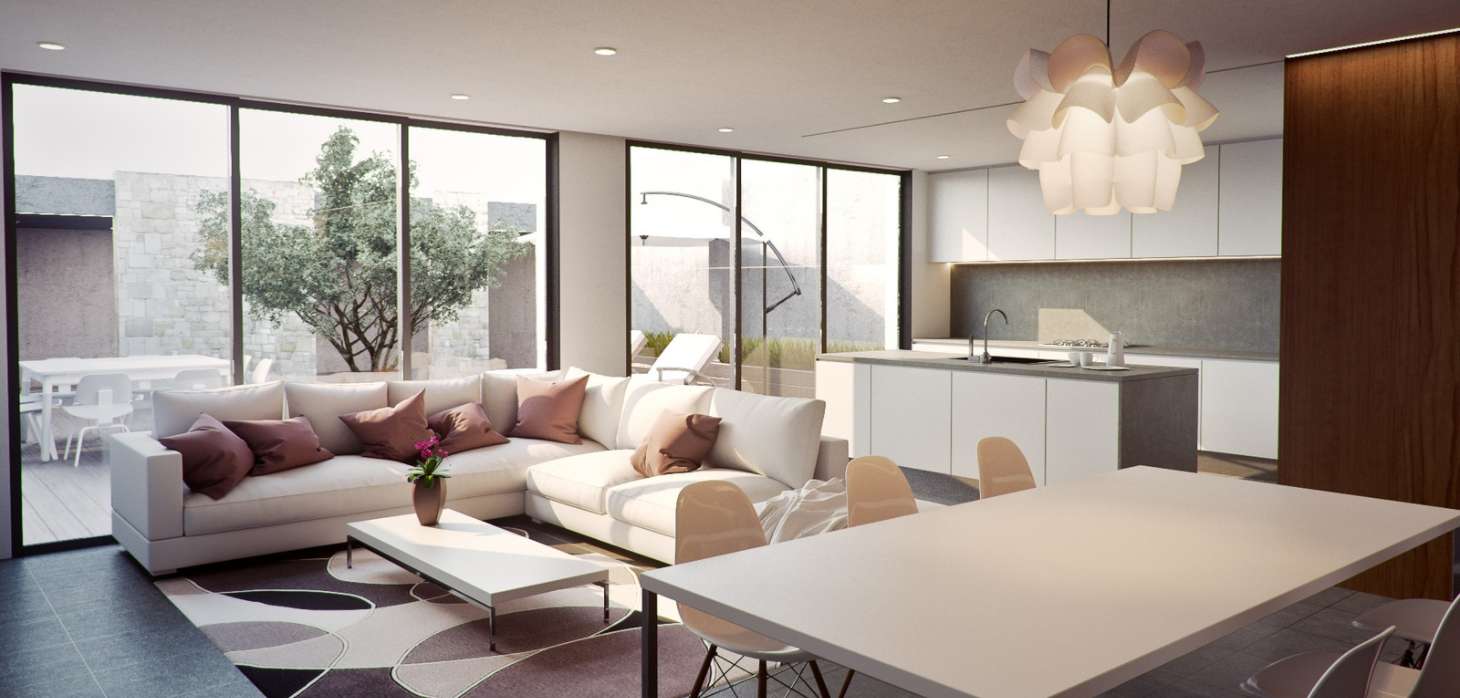 Дизайн интерьера с общеобменной вентиляцией 