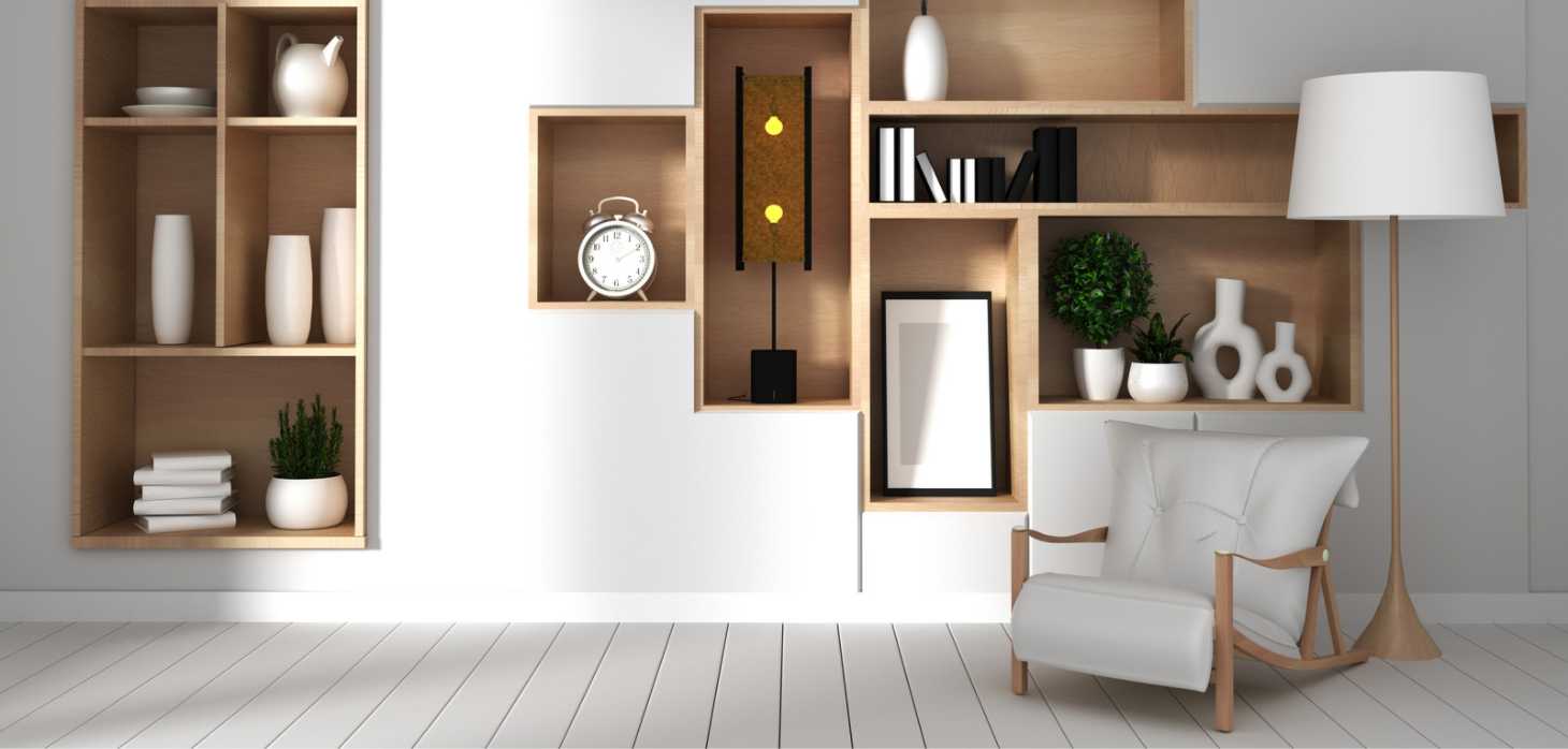 Интерьер помещения с вентиляцией 