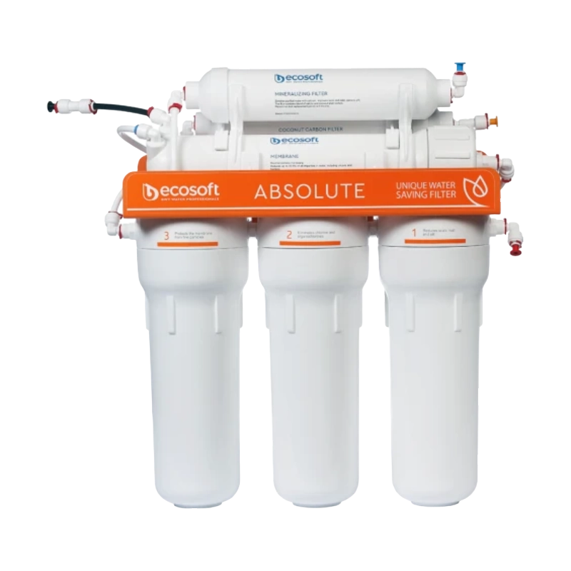 Фільтри зворотного осмосу Ecosoft Absolute 6-75M з мінералізатором, MO675MECO