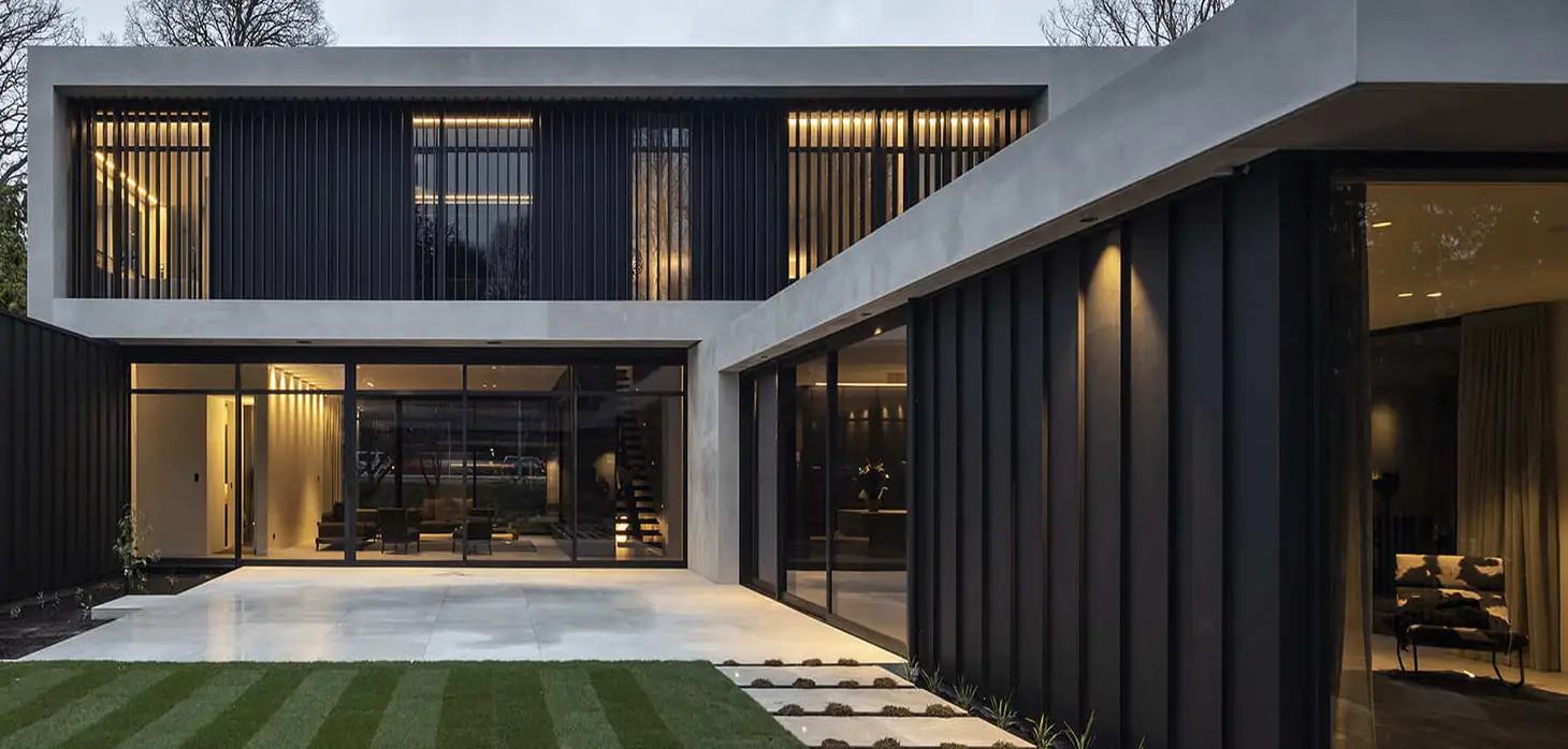 Пример дома с вентиляцией