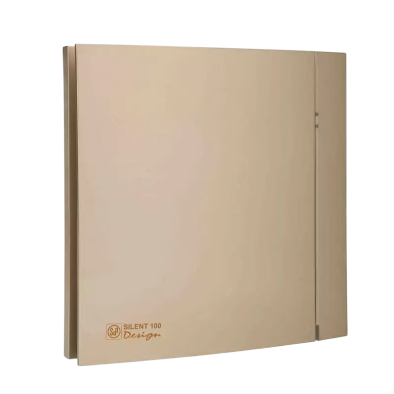 Вентилятор для ванной Soler&Palau SILENT-100 CZ CHAMPAGNE DESIGN 4C, 5210607200