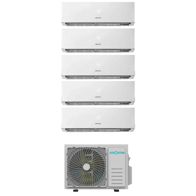 Комплект мультиспліт-системи Aerostar FM AER-42U5-R32-OU/CL AER-A-R32-IU, 636432