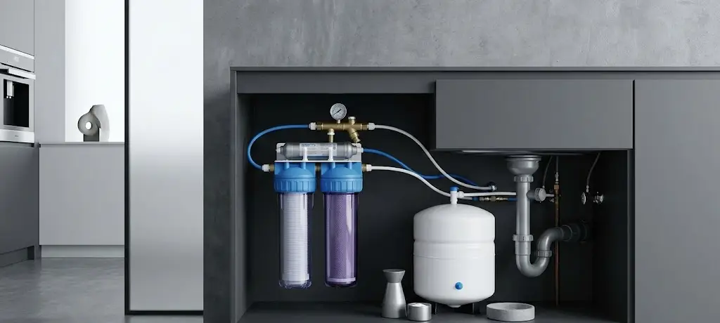 Двухступенчатые проточные фильтры