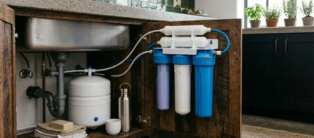 Проточный фильтр для воды