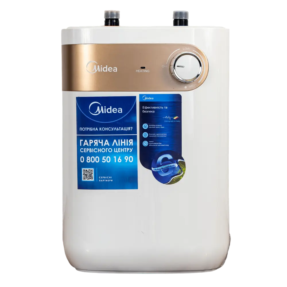 Електричний бойлер Midea D06-15A(U), 000003888