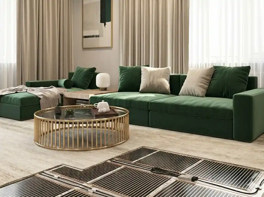  Монтаж інфрачервоної теплої підлоги 