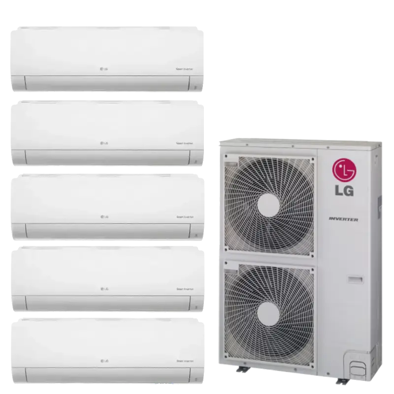 Комплект мультиспліт-системи LG FM57AH.U32R0/MJPC.NSJ/MJPC.NSK, MS40081001