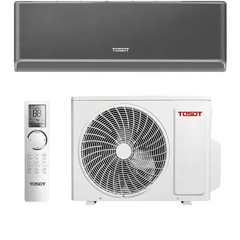 Тепловий насос повітря-повітря TOSOT NAOMI BLACK MYSTERIOUS, 545352646352