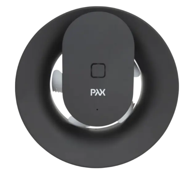 Вентилятор для ванной Pax Norte black, RPV-000002