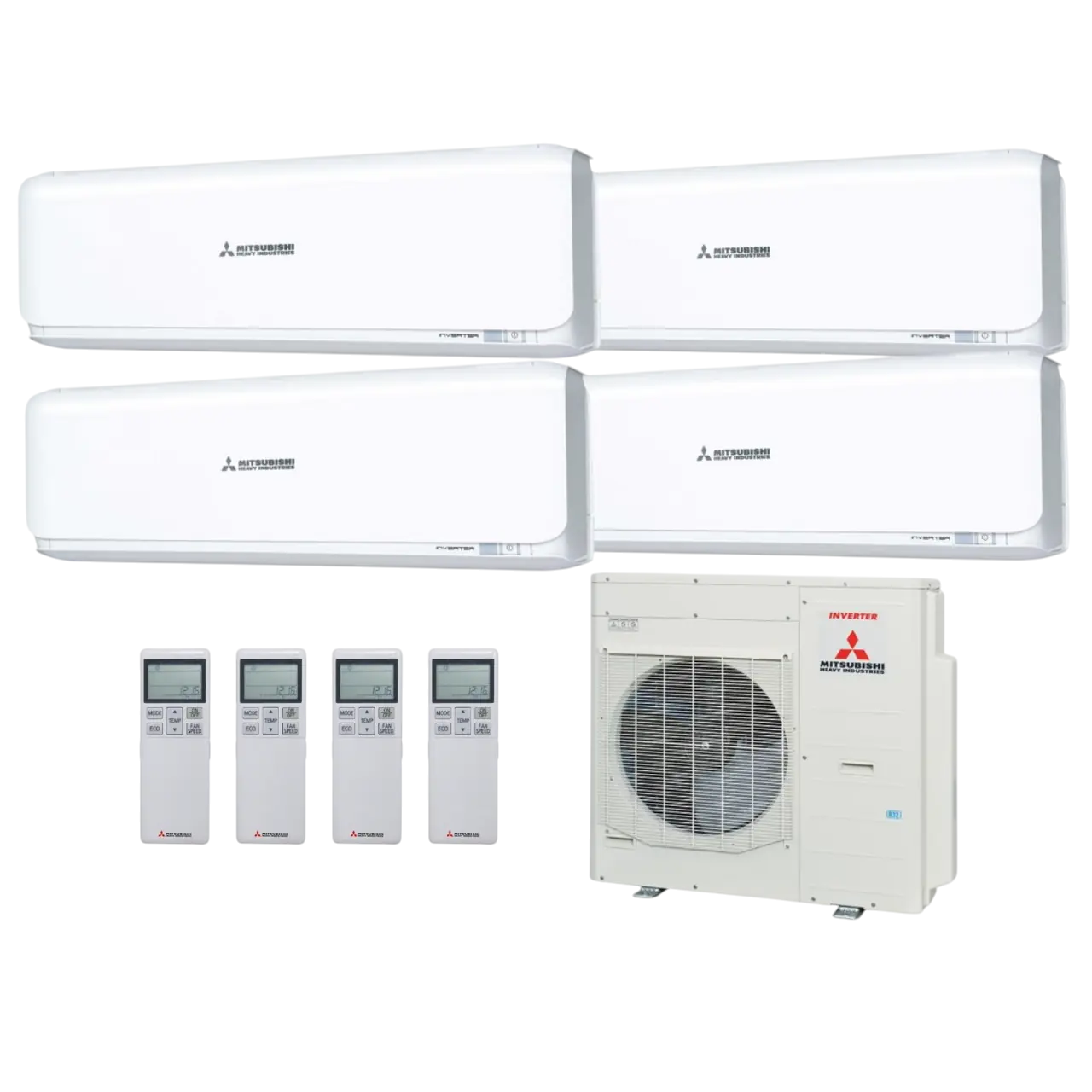 Комплект мультиспліт-системи Mitsubishi Heavy SCM125ZM-S/SRK-ZSX-W/SRK-ZR-W, 1520607