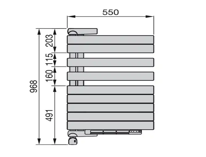 Zehnder Roda Twist Spa Air
