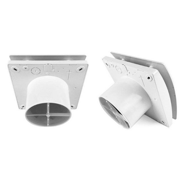 Вид на зворотний клапан осьового витяжного вентилятора Aerauliqa QD 100 T BB, фото - 3