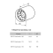 Розміри канального вентилятора Вентс 125 Квайтлайн, фото - 3 (Мініатюра)