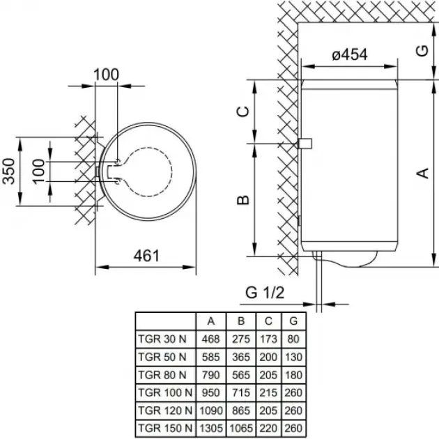Водонагреватель Gorenje TGR NGV9, фото - 3