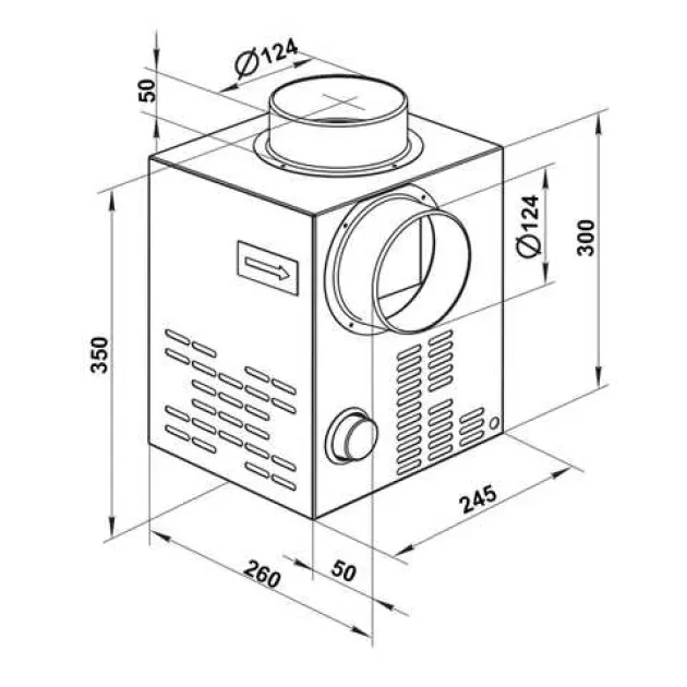 Вентилятор Вентс КАМ 125, фото - 2