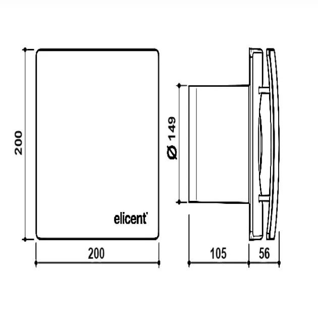 Elegance 150 CMT Comfortimer Black схема монтажу, фото - 4