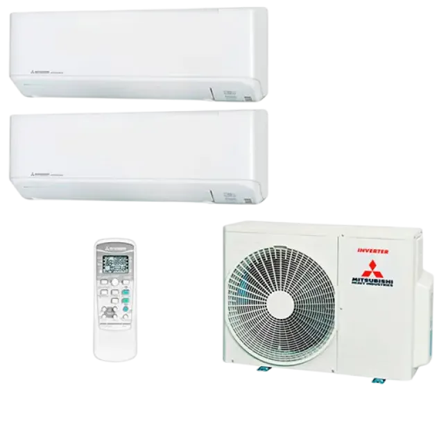 Комплект мультисплит-системы Mitsubishi Heavy SCM50ZS-W/SKM20ZSP-W/SKM25ZSP-W