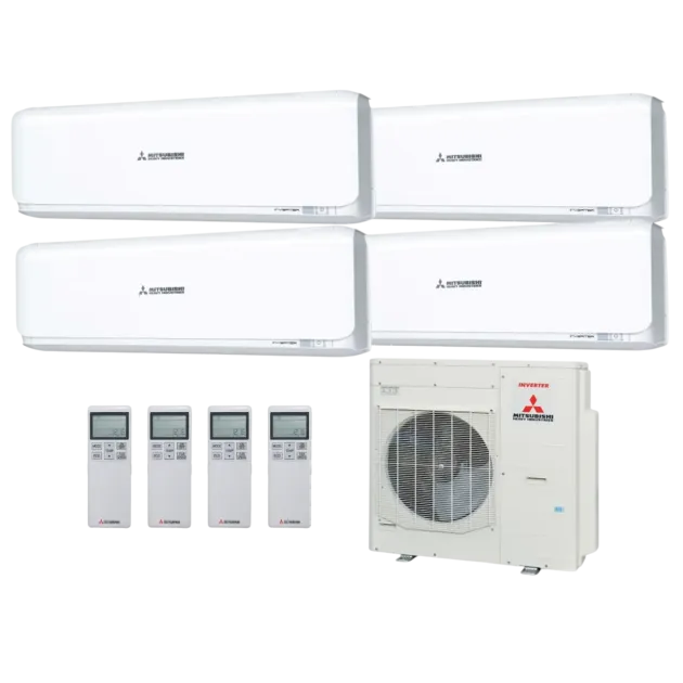 Комплект мультисплит-системы Mitsubishi Heavy SCM125ZM-S/SRK-ZSX-W/SRK-ZR-W