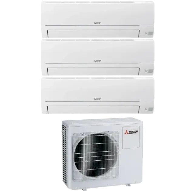 Комплект мультиспліт-системи Mitsubishi Electric MXZ-4F72VF / MSZ-HR25VF / MSZ-AP15VGK