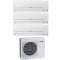 Комплект мультиспліт-системи Mitsubishi Electric MXZ-4F72VF / MSZ-HR25VF / MSZ-AP15VGK (Мініатюра)