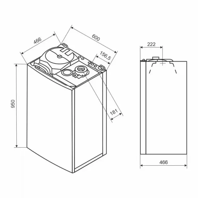 Котел Baxi NUVOLA DUO-TEC+24 GA - схема, фото - 3