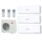 Комплект мультиспліт-системи Mitsubishi Heavy SCM100ZS-W/SRK20ZSX-W/SRK25ZSX-W/SRK35ZSX-W (Мініатюра)