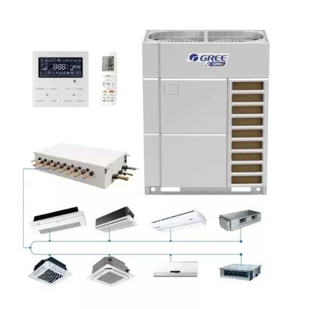 Виды внутренних блоков и распределительный блок к  Gree GMV-VQ450WM/C-X, фото - 3