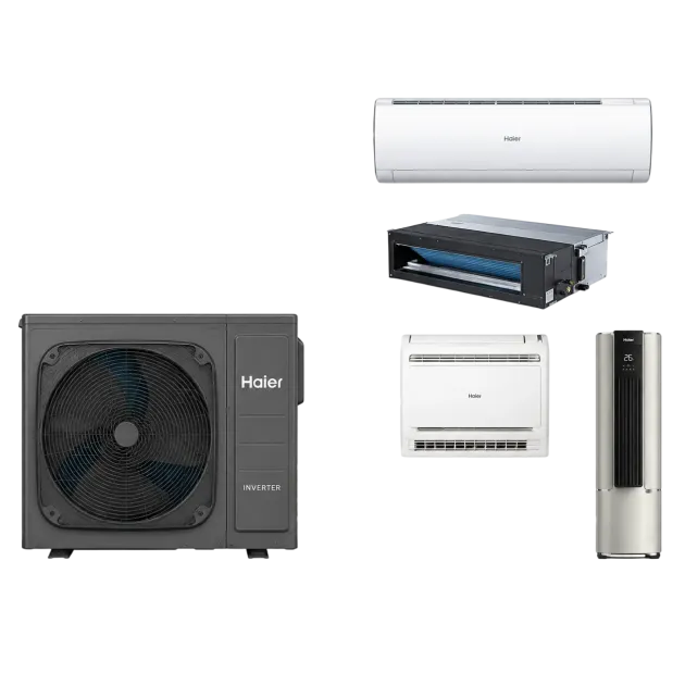 Haier Multy R32 Outdoor 4U70S2WR1FA (Multi 3S) + ГВП, фото - 3