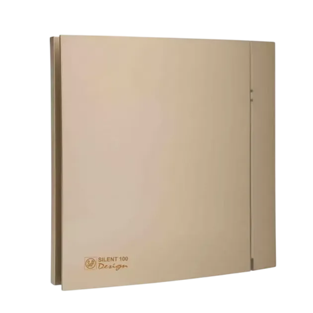 Вентилятор для ванной Soler&Palau SILENT-100 CZ CHAMPAGNE DESIGN 4C