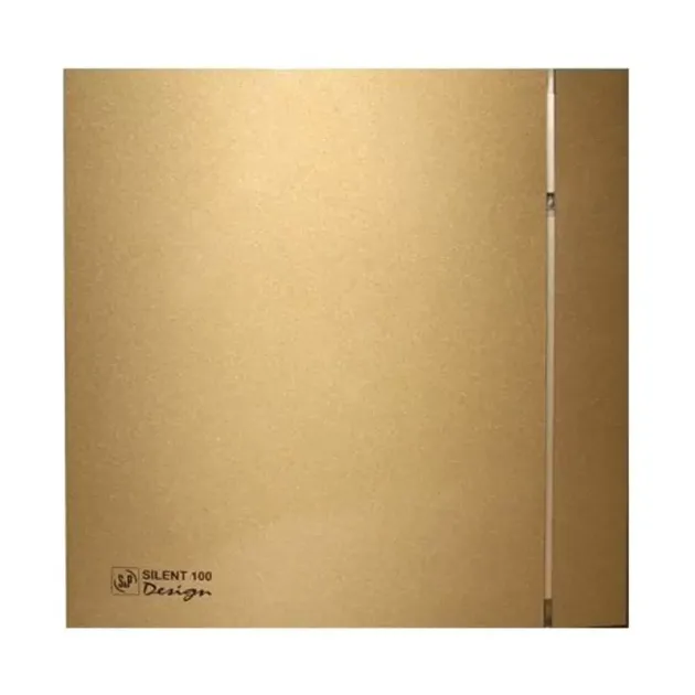 Вентилятор для ванної Soler&Palau SILENT-100 CZ GOLD DESIGN 4C