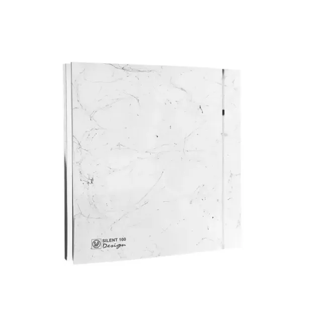 Безшумний вентилятор для ванної Soler&amp;Palau SILENT MARBLE WHITE DESIGN, фото - 2