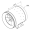 Габаритный чертёж канального вентилятора Ruck EL 560 D4 01, фото - 3 (Миниатюра)