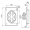 Габаритне креслення канального вентилятора Vortice Vorticel E 606 M, фото - 11 (Мініатюра)