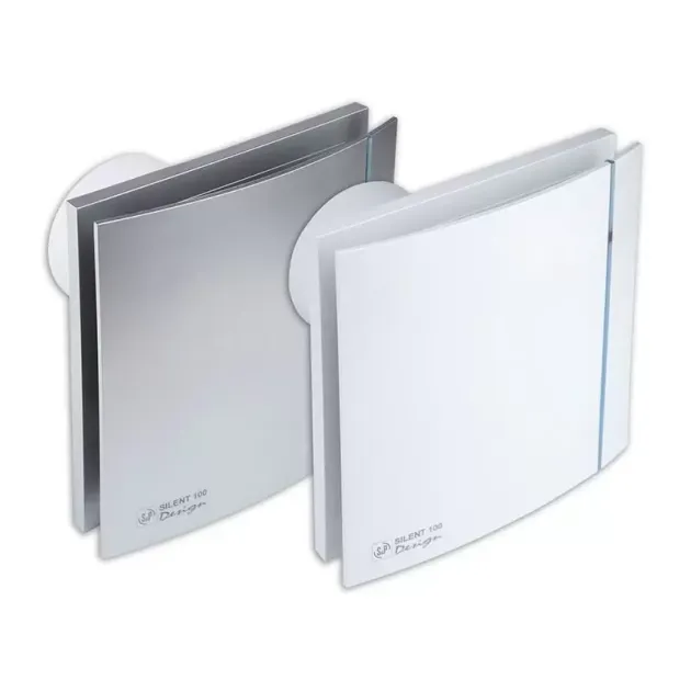 S&P SILENT-100 CZ SILVER DESIGN с декоративной панелью в двух цветах, фото - 3