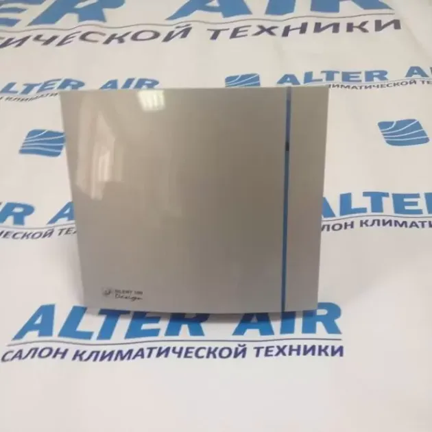 Вентилятор для ванной Soler&Palau SILENT-100 CZ SILVER DESIGN 3C, 5210603400, фото - 4, фото - 4