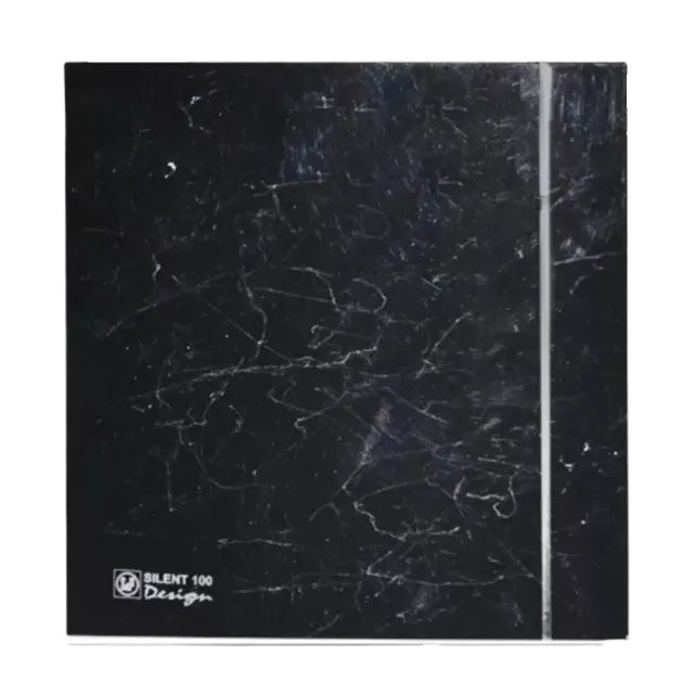 Вентилятор для ванної Soler&Palau SILENT-100 CZ MARBLE BLACK DESIGN 4C