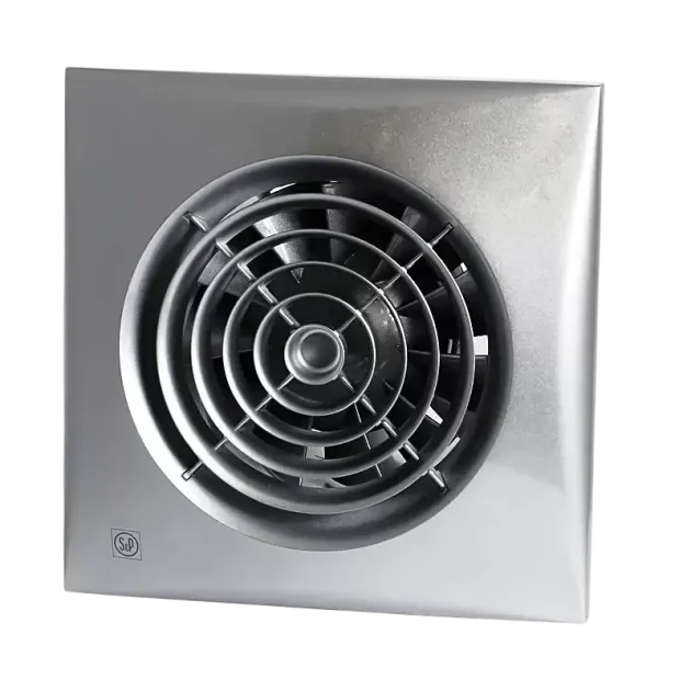 Вентилятор с датчиком влажности Soler&Palau SILENT-200 CHZ SILVER, фото - 2