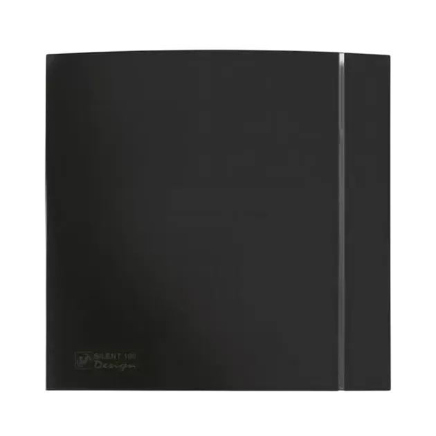 Вентилятор для ванной Soler&Palau SILENT-100 CZ BLACK DESIGN 4C