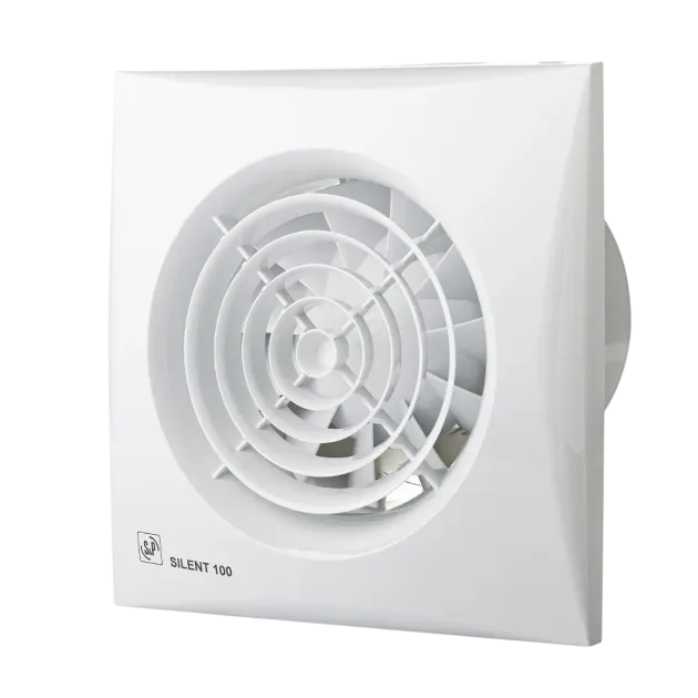 Вентилятор для ванной с обратным клапаном Soler&Palau SILENT-100 CZ ECOWATT, фото - 2