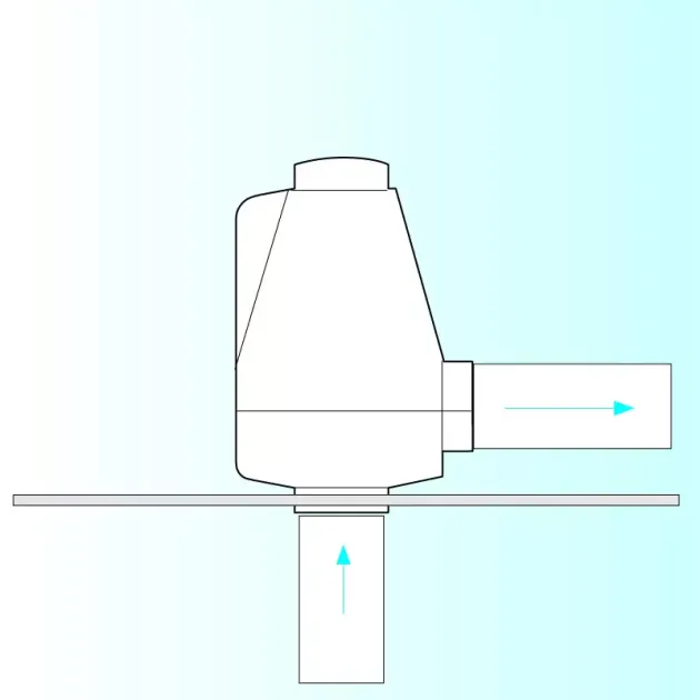 Схема канального вентилятора Vortice Angol K, фото - 2
