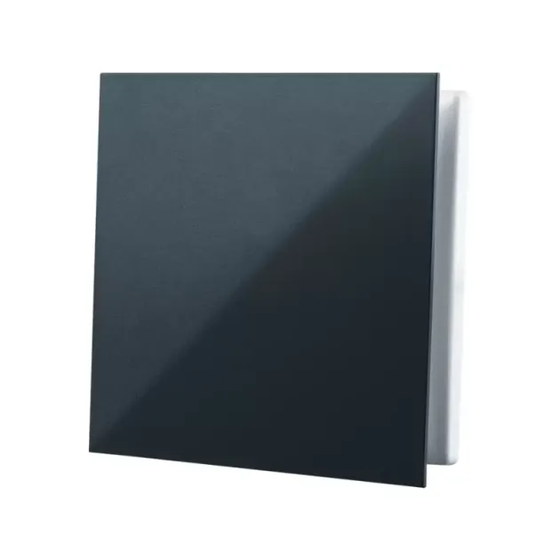 Вентилятор Vents Solid 100 чорний, фото - 3