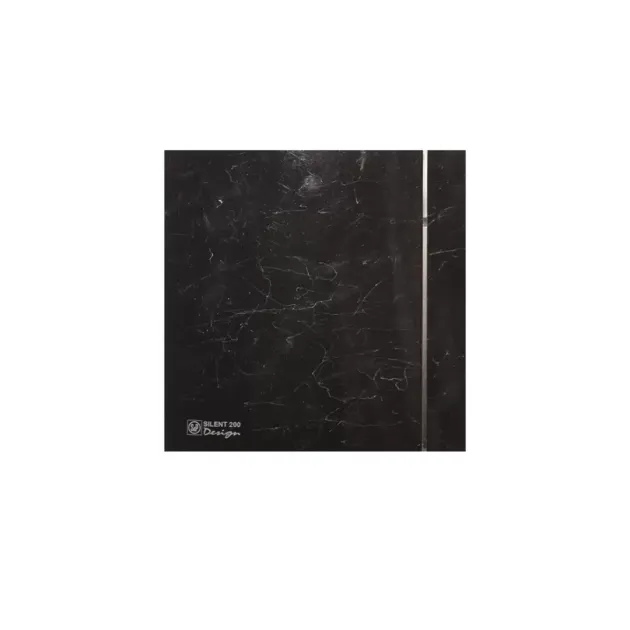 Вентилятор SILENT-200 CZ MARBLE BLACK DESIGN, фото - 2