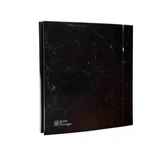 Осевой вентилятор SILENT-200 CZ MARBLE BLACK DESIGN, фото - 3